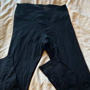 Aeropostale Black cross front Leggings